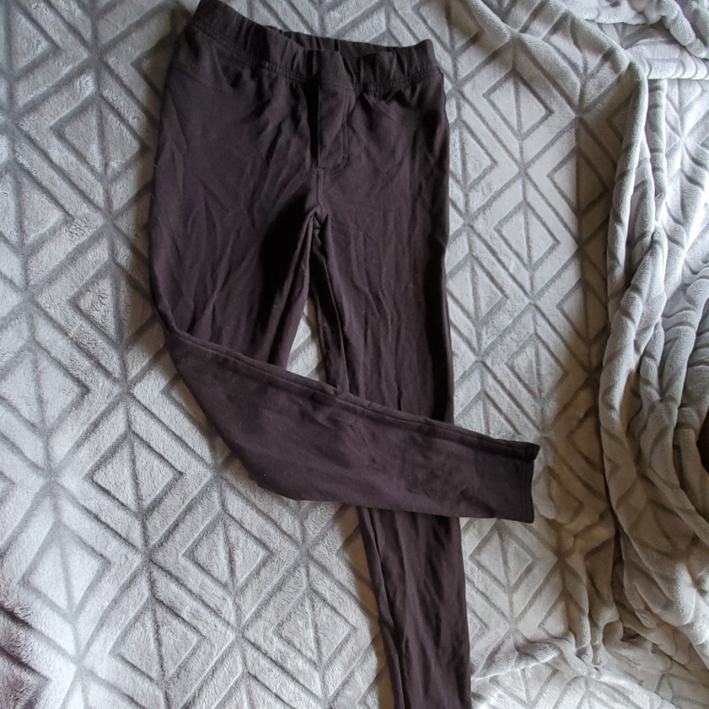 Girls Black Leggings